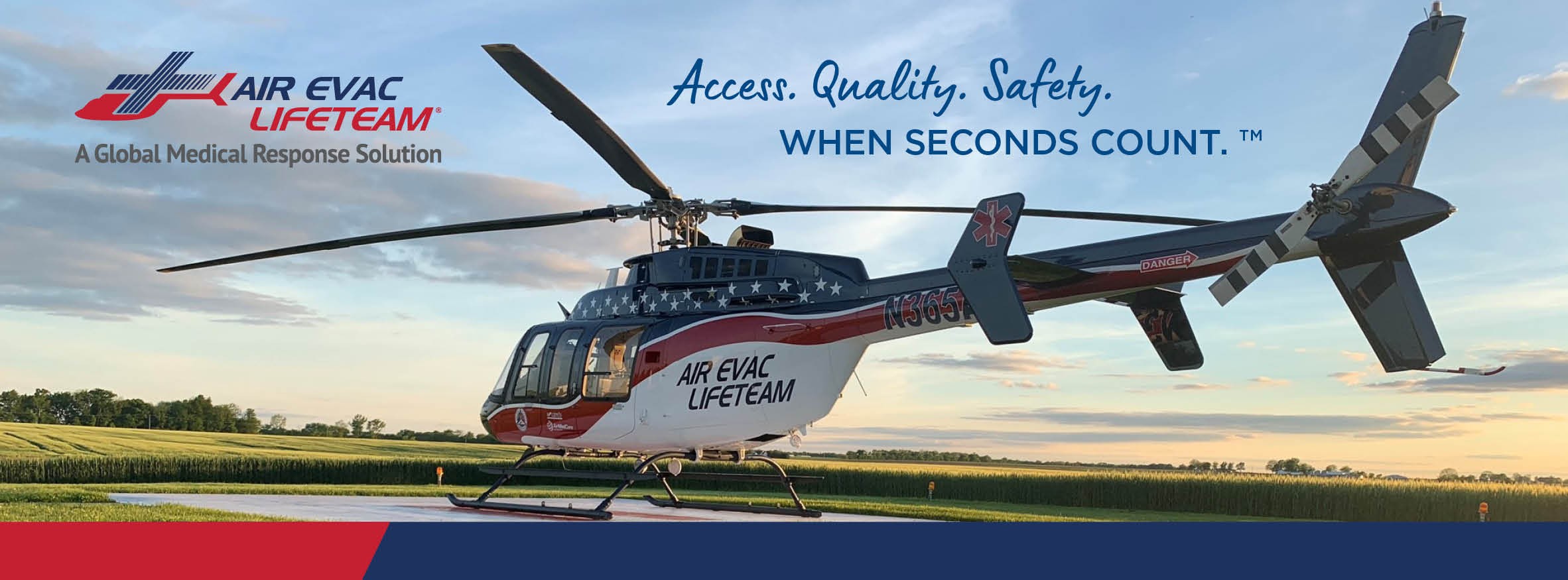 Air Med Care - Air Evac Lifeteam Logo